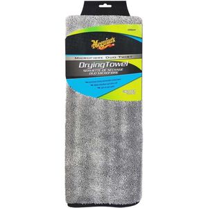 Meguiar's Duo Twist Drying Towel - Droogdoek - 50x90cm - 87% Polyester/13%polyamide - Grijs