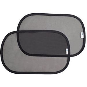 Altabebe AL7023 zonnescherm zelfklevend (2 stuks per verpakking), 48 x 30 cm, zwart