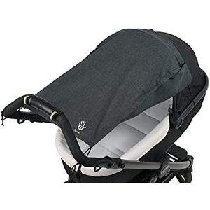 Altabebe AL7013-34 Luifel Lifeline met zijbescherming voor kinderwagens/buggy's, zwart