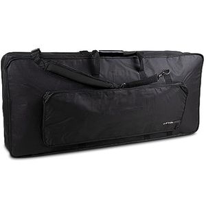 GEWA Gig-Bag Basic L Keyboard (scheurvast en waterdicht, Cordura 600 Denier, schuimvulling met hoge dichtheid, metalen karabijnhaak, zachte draaggreep, 108 x 45 x 18 cm), Basic L