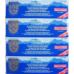 Alpenkräuter - Emulsie - Gezichtscrème - 200 ml - Verpakking van 4 stuks