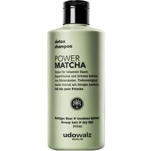 Udo Walz Power Matcha Reinigende Shampoo voor Vet Haar met Vitamine C  300 ml