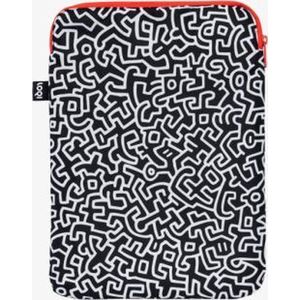 LOQI Museum Collection - Laptophoes 14 inch -Laptophoes print keith haring - laptophoes kunst print - laptopsleeve print kunst