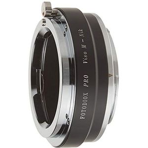 Fotodiox Pro Lens Mount Adapter Compatible with Leica M Visoflex Lenses on Nikon F-Mount Cameras