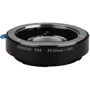 Fotodiox Pro objectiefadapter met 1,4x objectief voor scherpstelling - voor 35-mm lens Fujica X-Mount voor Canon EOS zoals EOS 7D / 5D / 60D en Rebel T3