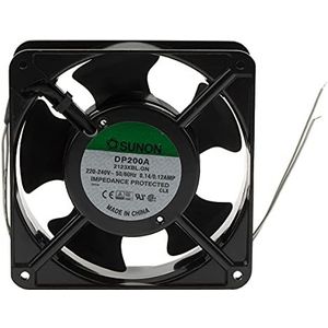 Sunon Ventilator 120x120x38mm DP200A2123XBL AC 230V 2850 rpm 45dBA kogellagers 2 strengen