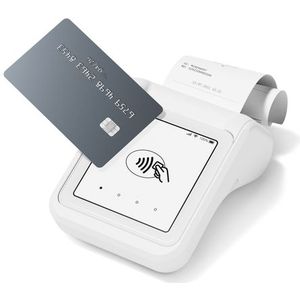 SumUp - Solo Kaartlezer en Printer - Mobiele Betalingen - Wit - Inclusief Houder