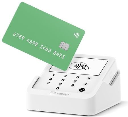 SumUp - Solo Lite - Mobiele Kaartlezer - Zwart - Inclusief Oplaadstation