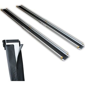 Aluminium helling rolstoel aluminium oprijplaat inklapbare rolstoelhelling telescopische helling 244 cm