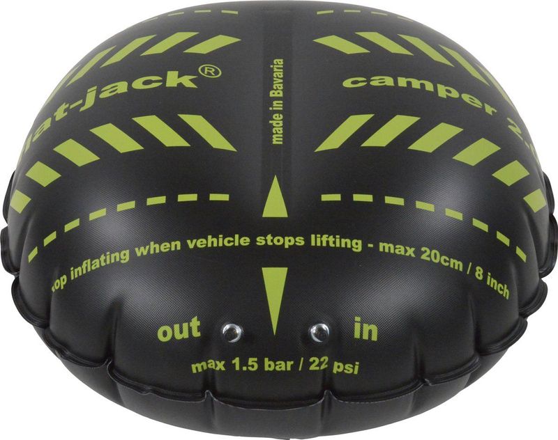 Flat-jack Camper 2.0 - Sterke Bandenluchtkussencamper - Tot 6 Ton