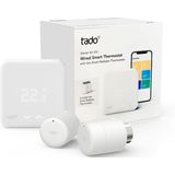 tado° Slimme Thermostaat Starter Kit V3+ + Radiatorknoppen 2-pack - Wit