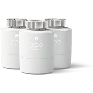 tado° - Slimme Radiatorknop - 3 Stuks Uitbreiding - Voor Slimme Sturing