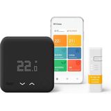 tado° Slimme Bedrade Thermostaat Starter Kit V3+ incl. Bridge - Zwart