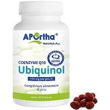 APOrtha Kaneka Ubiquinol coenzym Q10 | 100 mg per capsule | 60 vegetarische capsules | dagdosis 1 capsule