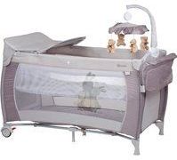BabyGo Baby-Reisebett »Sleeper Deluxe, beige«, mit Musik-Mobile