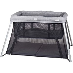 Campingbed BabyGO Dreams Grijs (incl. bodemverhoger)