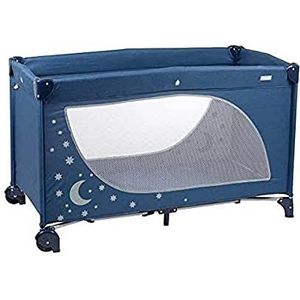 Campingbed - Reisbed BabyGO MoonStars Navy Melange