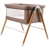 BabyGO Luxe Houten Wiegje - Good Night - Beige