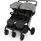 BabyGO - GoTwice - Duo Buggy - Grijs - Geschikt voor kinderen tot 22kg
