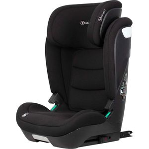 BabyGO Motion i-Size - Autostoel - Zwart - ISOFIX - Verstelbare Rugleuning