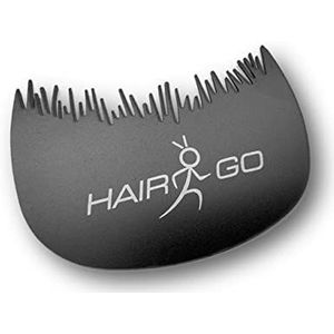 HAIR GO Haaraanzet, optimaliserende haaraanzetkam Hairline Optimizer voor strooihaar en bulkhaar, voor een natuurlijke haaraanzet bij het gebruik van haarvezels en haarverdikkers