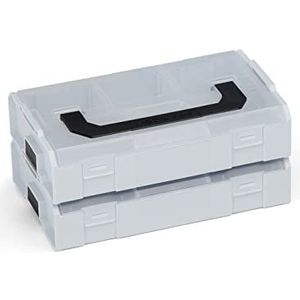 Bosch Sortimo LT-BOXX 170 Gereedschapskoffer, leeg kunststof, ideale gereedschapskoffer, grijs, grijs