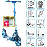 Six Degrees 2 wiel Step Opvouwbaar Voetrem Jeansblauw/wit