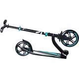 muuwmi Aluminium Scooter Pro - step, 230/205 mm, ABEC 7, in hoogte verstelbaar, XL deck, BMX-stuur, turquoise