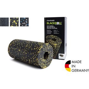 Blackroll Standard Foam Roller 30 cm - Zwart/Geel