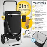 maxVitalis Einkaufstrolley mit Kühlfunktion