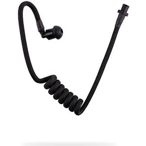 Slang van nylon | accessoires voor radioapparatuur | te gebruiken als veiligheidsaccessoire | geluidsslang politie | oortelefoon geluidsslang voor veiligheidskoptelefoon, veiligheidsoortelefoon + meer