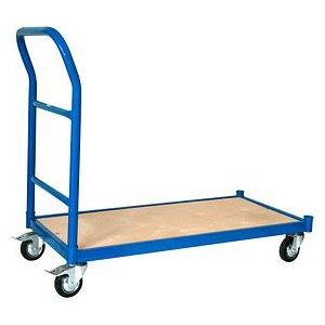 SZ Metall Transportwagen blau 100,0 x 50,0 x 90,0 cm bis 250,0 kg