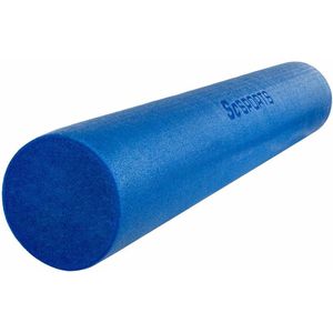 ScSports - Yoga massage roller - Foam roller - Yoga roller - 90 cm -  Ø 15 cm - Blauw