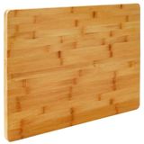 XL Houten Snijplank - 50x35x2 cm Bamboe Snij Plank Hout Keukenplank Trancheerplank
