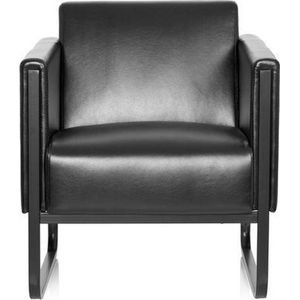 BALI BLACK | 1-Zits - Gestoffeerde fauteuil Zwart