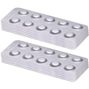 Navulverpakking chloor + pH, elk 50 tabletten voor zwembadtester