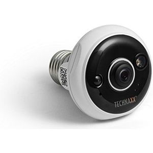 Technaxx 4583 Easy FullHD lamphouder E27 TX-58 bewakingscamera wit