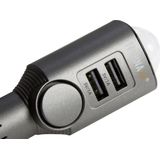 Technaxx - TX-100 - Oplader voor Mobiele Apparatuur - Zwart - Universieel Mobiel en Auto-Alaramsysteem