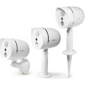 Technaxx HD Outdoor Camera with LED Lamp TX-106 white