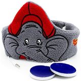 Benjamin - Bloemetjes Hoofdband Hoofdtelefoon - Grijs - Zachte Fleece