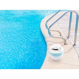 Technaxx BT-X60 Pool-Speaker met RGB-licht - Wit/Blauw