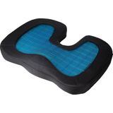 Technaxx Lifenaxx LX-014 Zitkussen met Gel vulling zwart/blauw