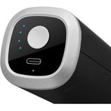 Technaxx Lifenaxx LX-025 Mini Massage Gun - Compact Sport en Relax Massage Pistool Draadloos met Opzetstukken Zwart