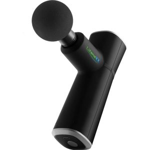 Technaxx Lifenaxx LX-025 Mini Massage Gun - Compact Sport en Relax Massage Pistool Draadloos met Opzetstukken Zwart