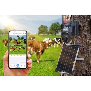 Technaxx - TX-329 - Netwerkcamera - Dual Camera Outdoor - 4G LTE - Draadloos