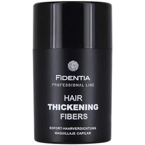 FIDENTIA Premium Hair Thickening Fibers voor verdikking en laminering 10g | Haarpoeder 100% natuurlijk Donkerbruin