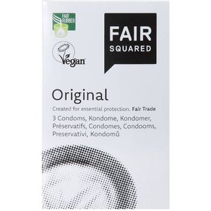 Fair Squared Original eco fair trade condooms 3 stuks