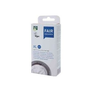 Fair Squared - XL 60-condooms - Natuurlijk Rubber - CO2-neutraal