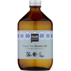 Douchegel - Olijfolie - Groene Thee - Plasticvrij - Glazen Fles