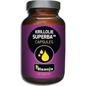 Hanoju Krill olie 500mg 60 Vegetarische capsules